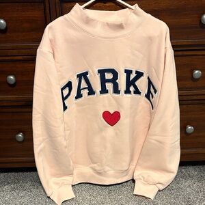 Parke Heart Varsity Mockneck